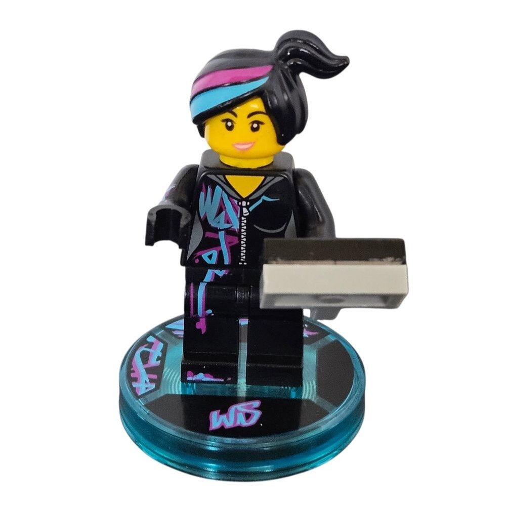 Lego Dimensions Lego Movie Wyldstyle Minifigure With Detector and Untested Base